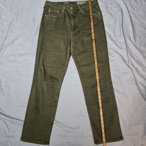 AG Adriano Goldschmied Khaki Trousers